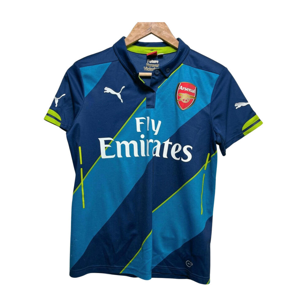 2014-15 Arsenal 3rd Kit Puma Blue Jersey Youth Size S